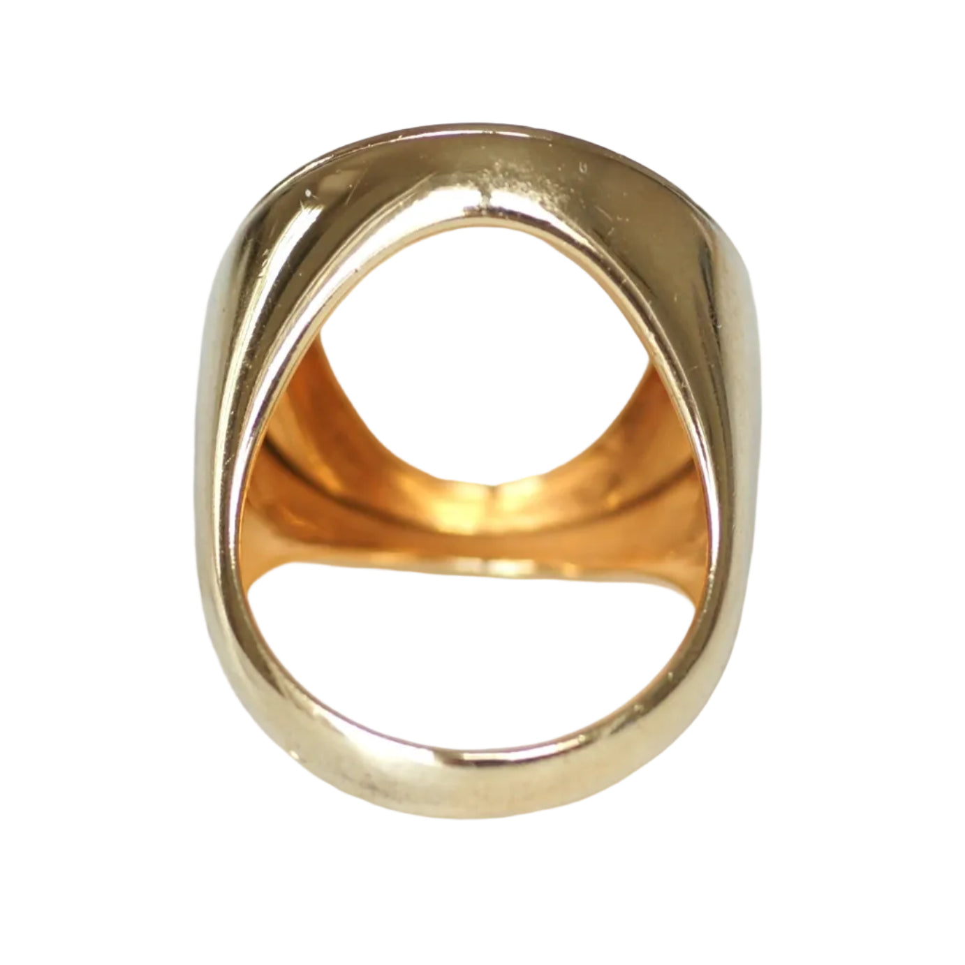 Antique Dendritic Agate Signet Ring in Yellow Gold, 19th century, 1815