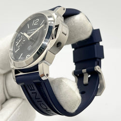 PANERAI "Luminor Base" Watch in Steel and Rubber