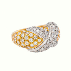 Ring  Bangle  Yellow gold  Diamond