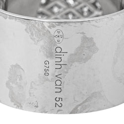 Dinh Van Anthéa Ring, White gold, Diamond