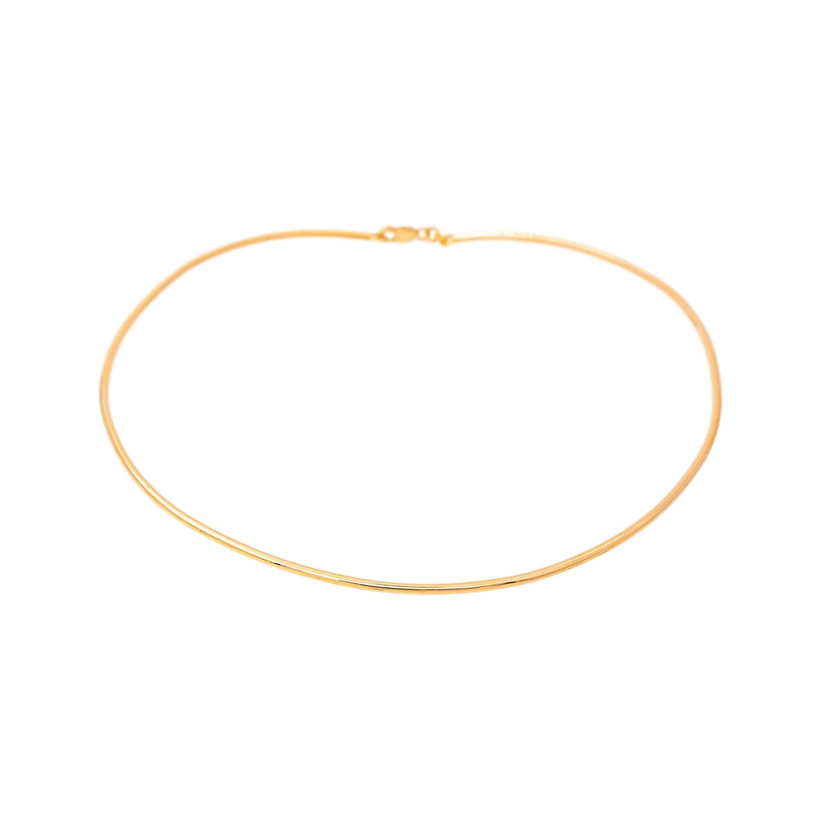 Collier Rigide Or jaune