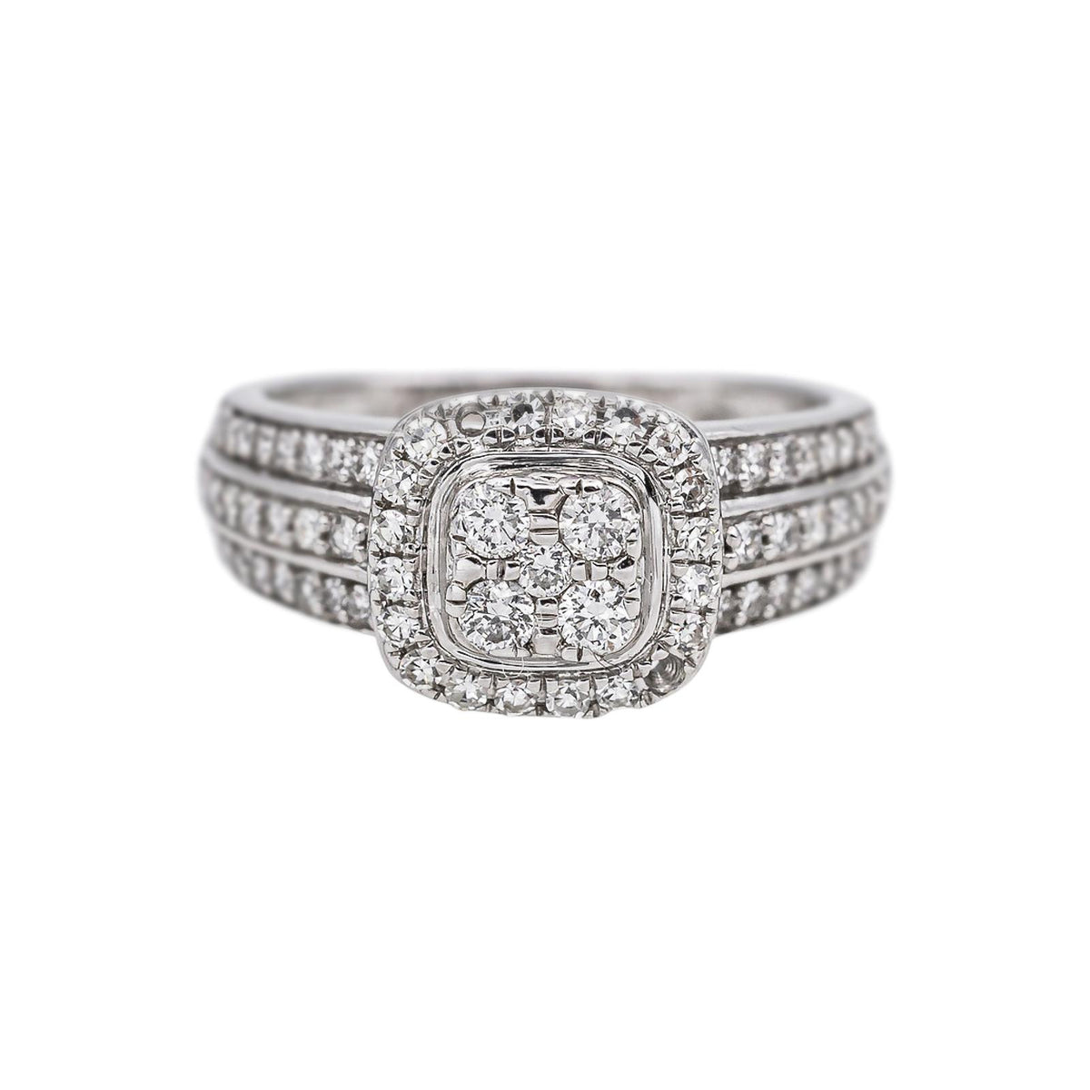 White Gold Diamond Ring