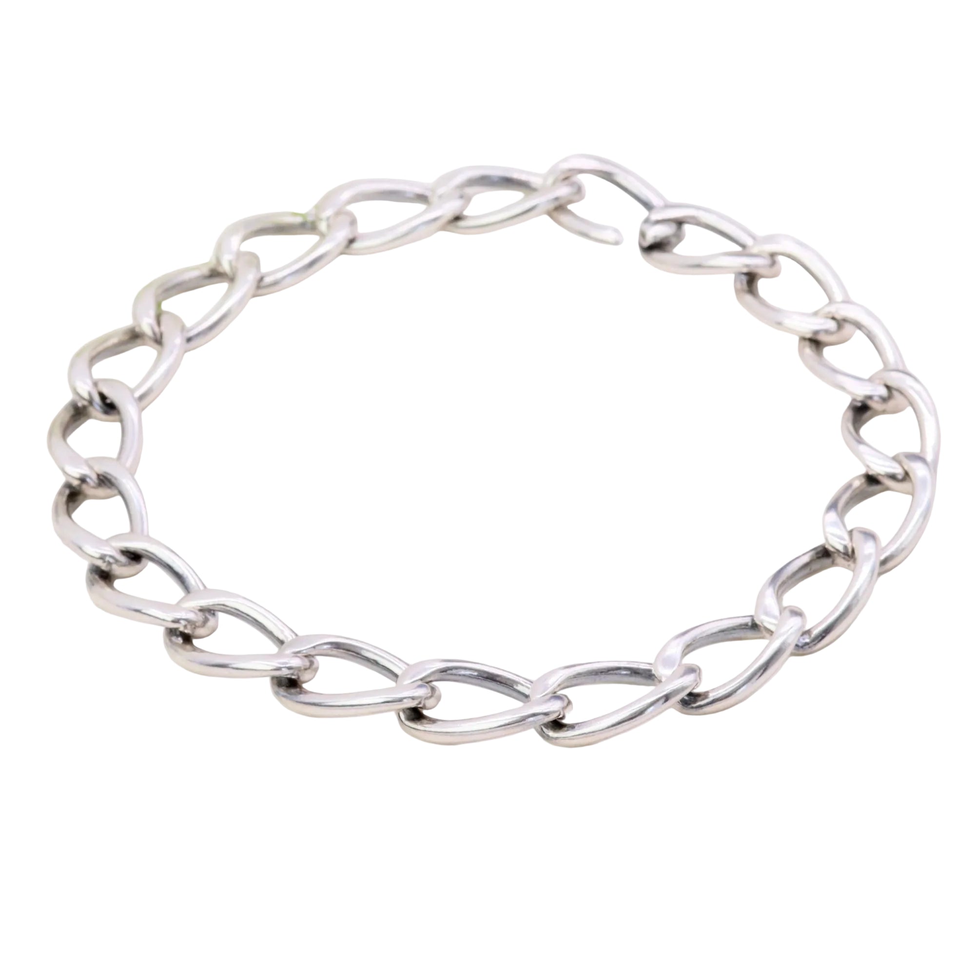 Silver Link Necklace