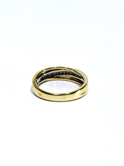 Yellow Gold and Diamond Ring