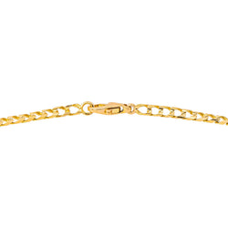 Yellow gold Curb chain Necklace