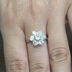 Yellow Gold Ring with Diamonds