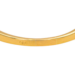 Yellow gold Diamond Half-Wedding Band
