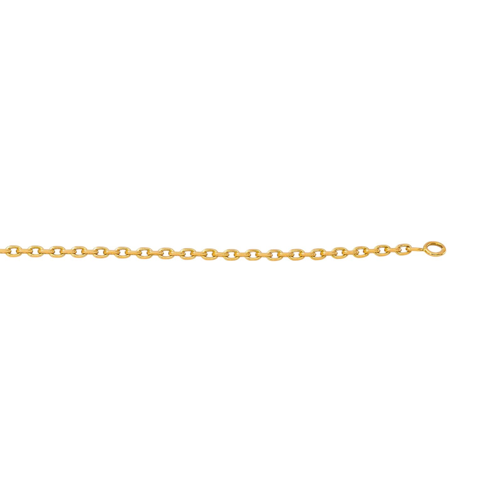 Yellow Gold Forçat Link Necklace
