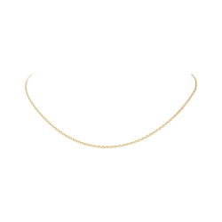 Yellow Gold Nautical Link Necklace