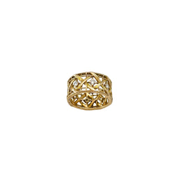 DIOR "My Dior" GM Ring in yellow gold and diamonds
