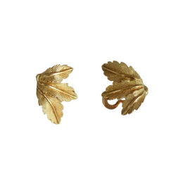 Clip Earrings in Yellow gold