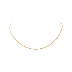 Yellow Gold Chain Necklace