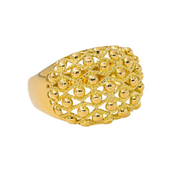 Yellow Gold Ball Ring