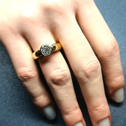 Diamant solitaire 1,01 carats certifié
