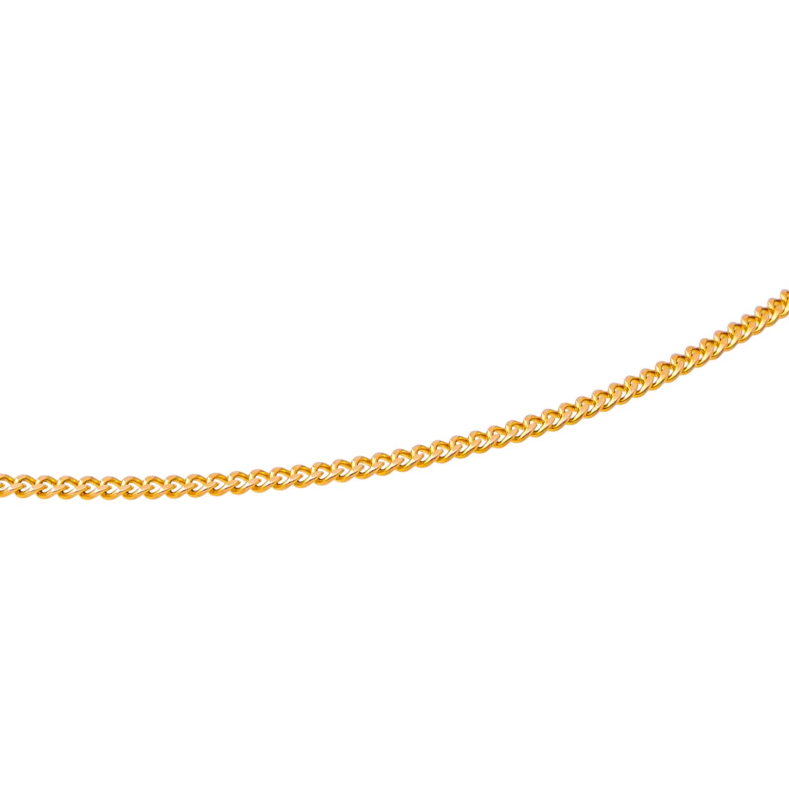 Necklace Curb chain Rose gold