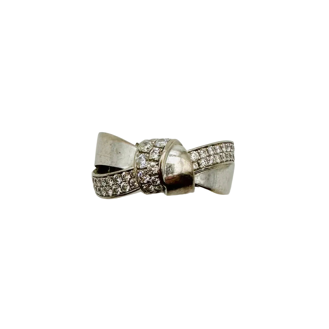 Ring CHAUMET "Liens Séduction" in white gold and diamonds