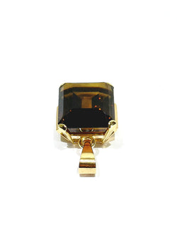 Rose Gold and Citrine Pendant