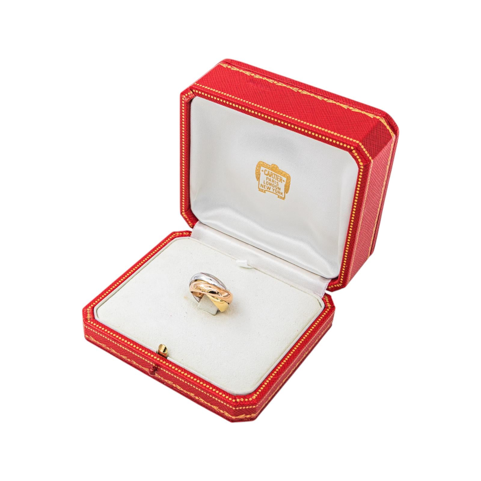 Cartier Bague Trinity Or jaune