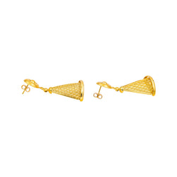 Yellow Gold Drop Earrings