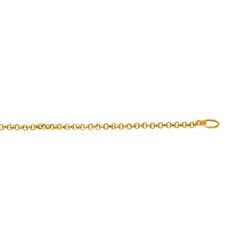 Yellow Gold Forçat Link Necklace