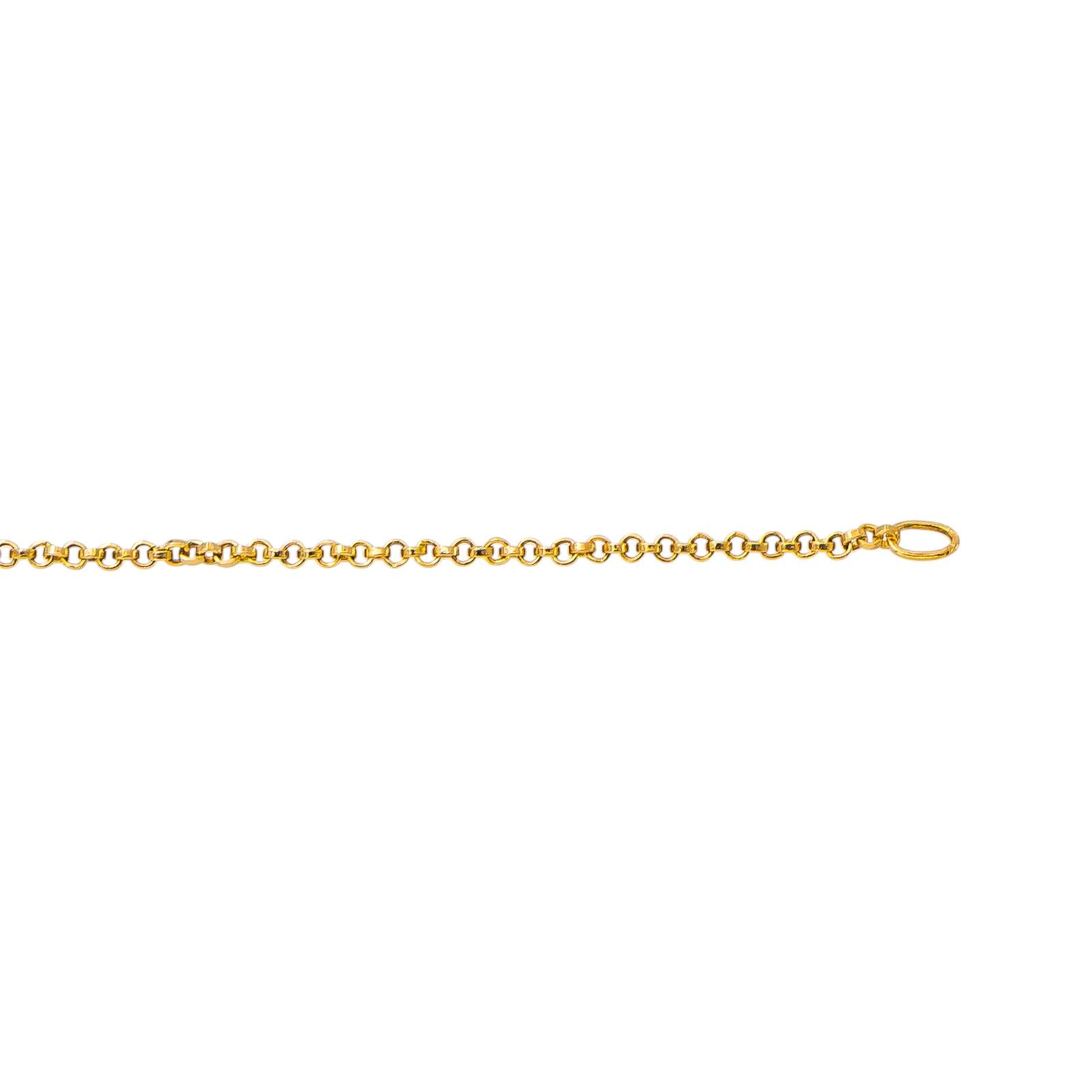 Yellow Gold Forçat Link Necklace