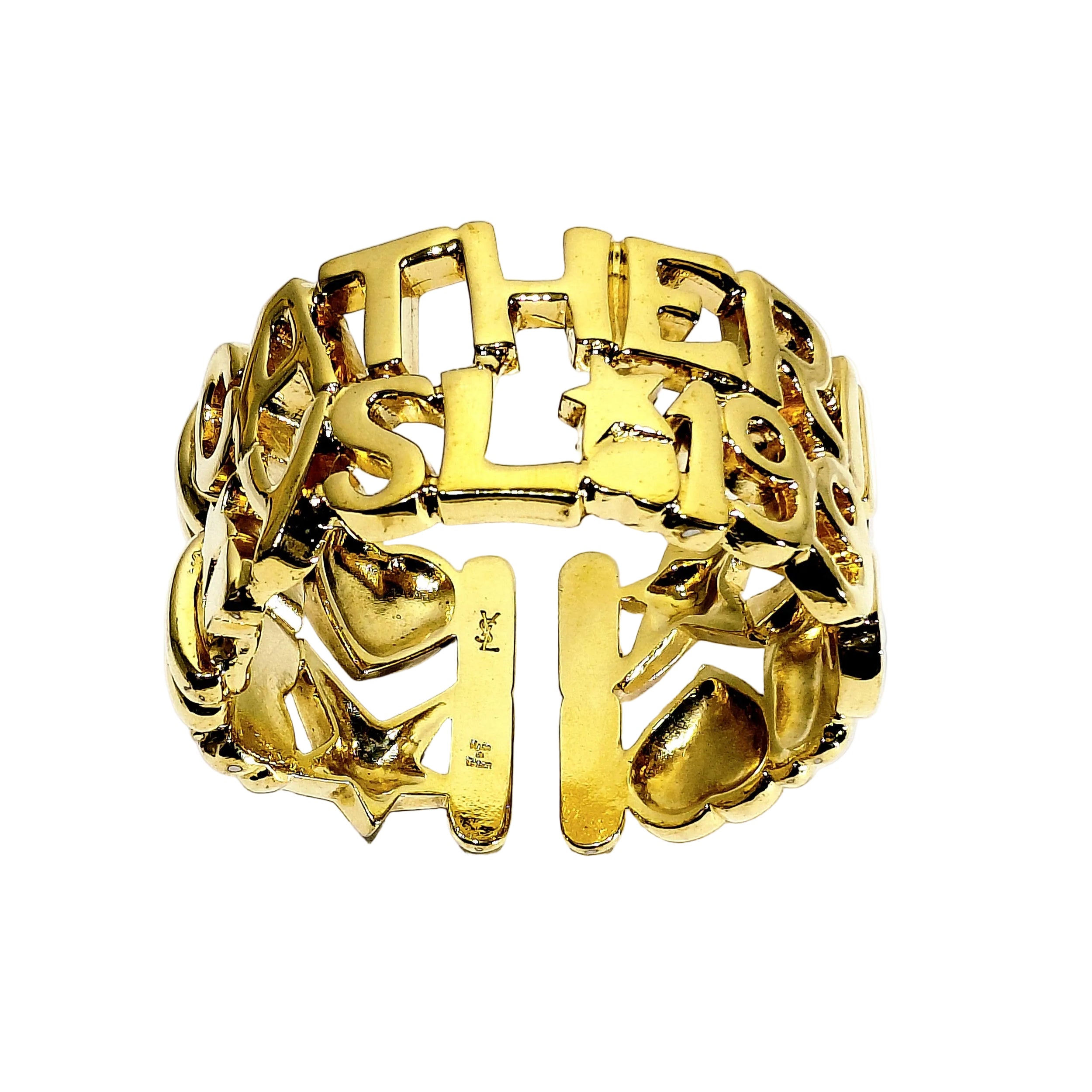YVES SAINT LAURENT Cuff bracelet