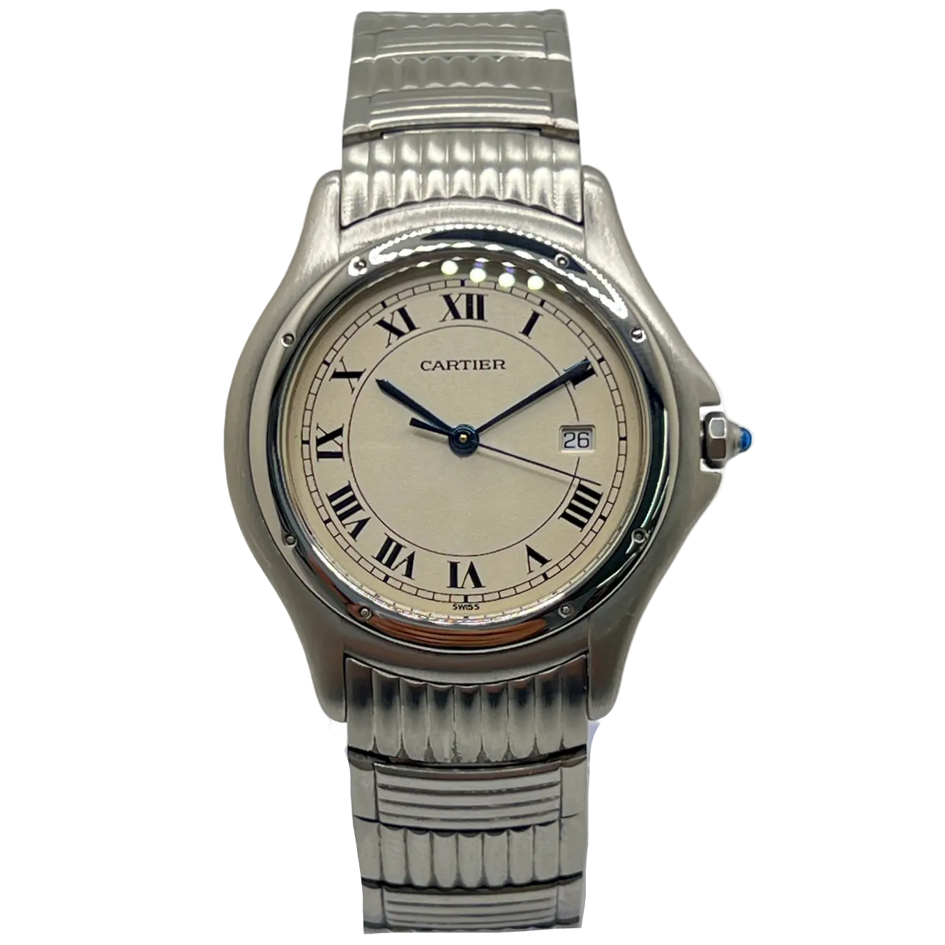 CARTIER "Cougar" GM Watch in Stainless Steel