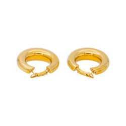 Chaumet Hoop Earrings  Yellow gold