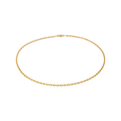 Yellow Gold Forçat Link Necklace