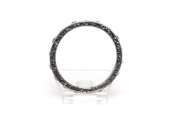 Bague Alliance en or blanc et diamants