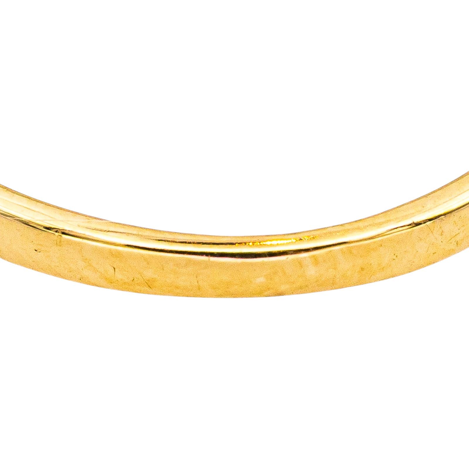 Ring Yellow gold Sapphire