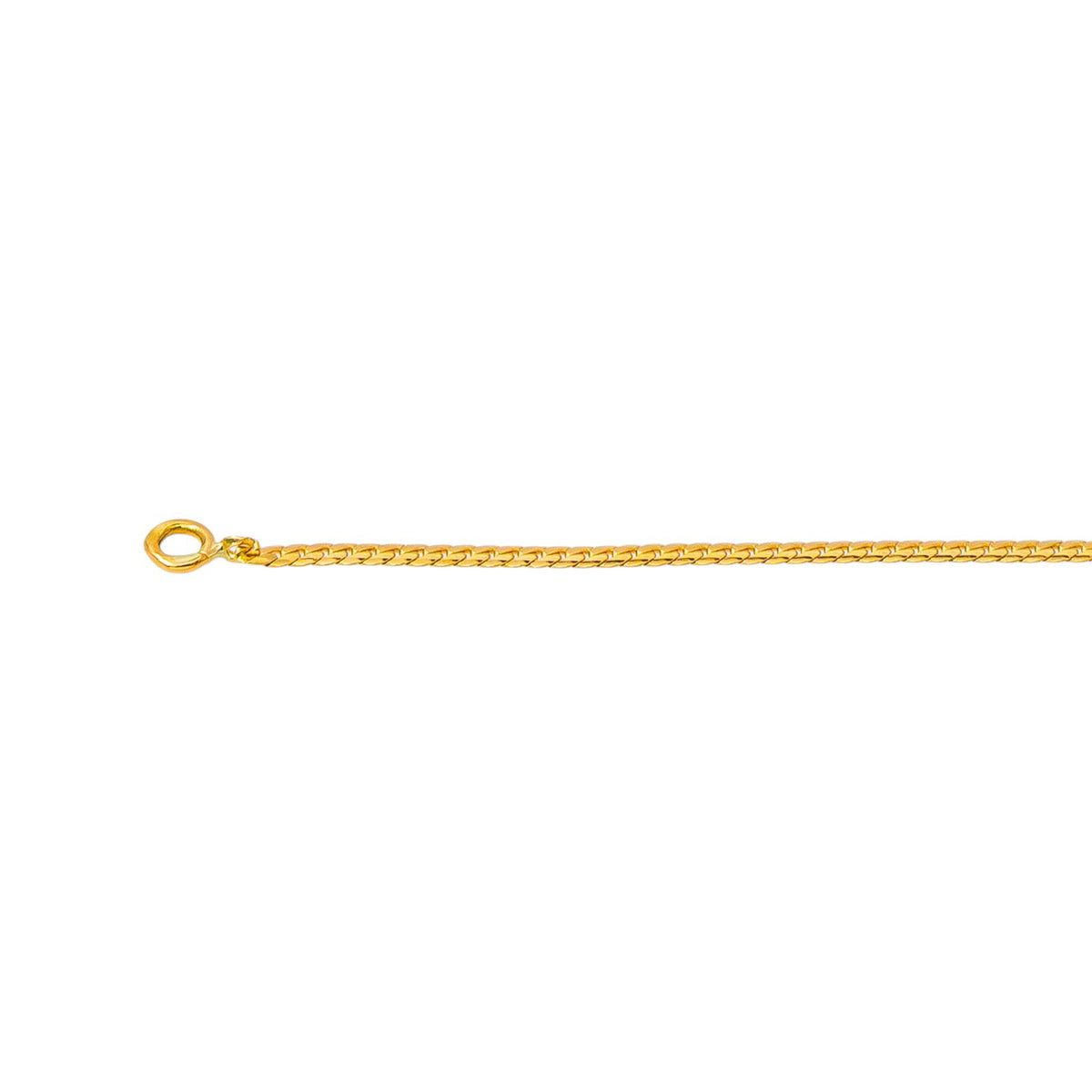 Yellow gold Solitaire Diamond Necklace