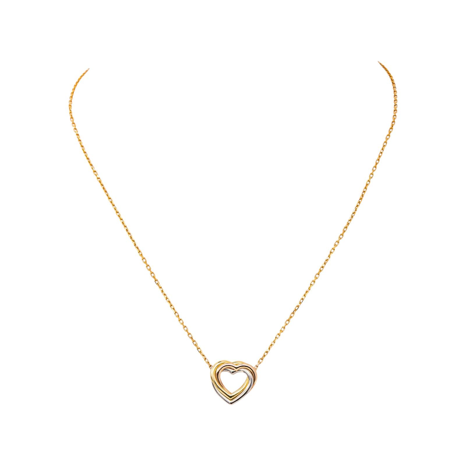 Cartier Collier Trinity Or rose