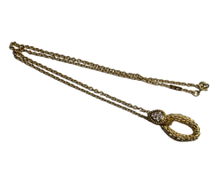 BOUCHERON "SERPENT DE BOHEME" Pendant on Chain, 18K Gold and Diamonds