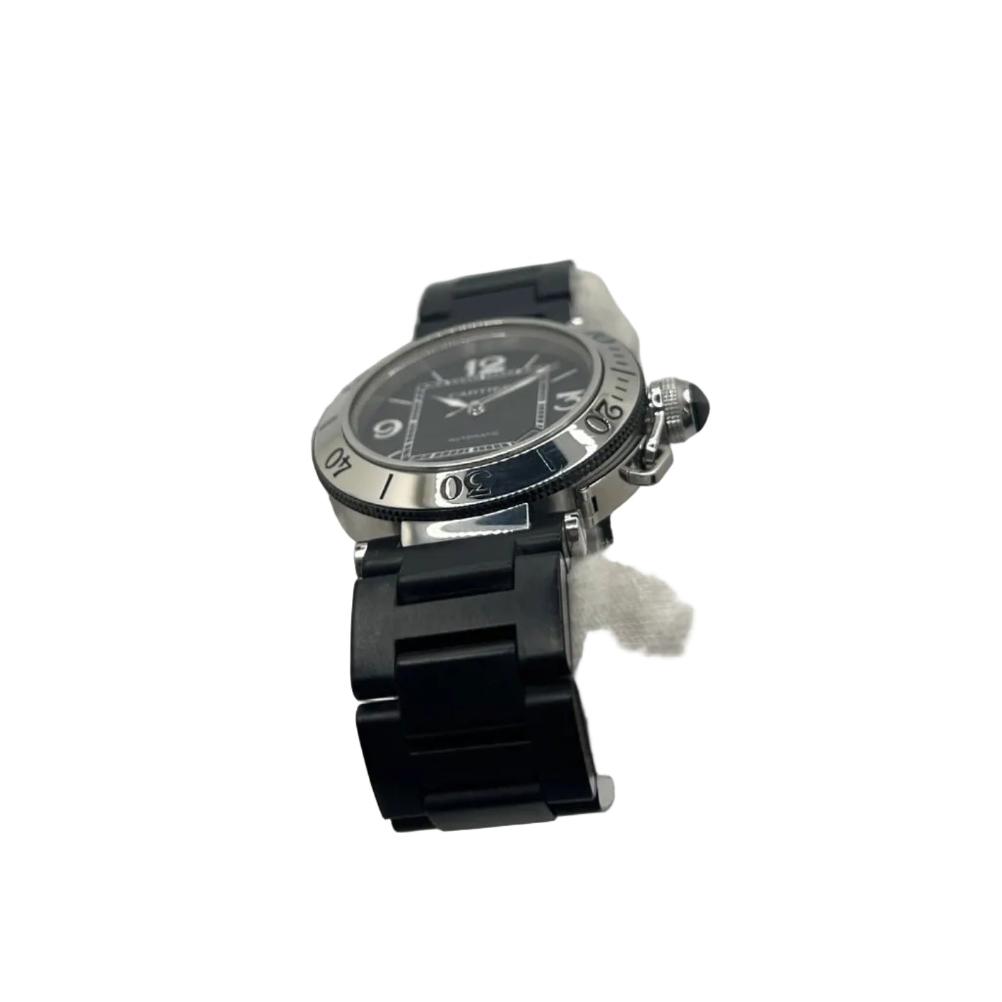 CARTIER "Pasha" Steel Watch
