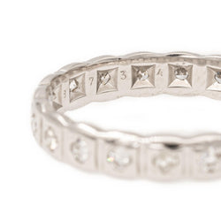 White gold Diamond Wedding Band