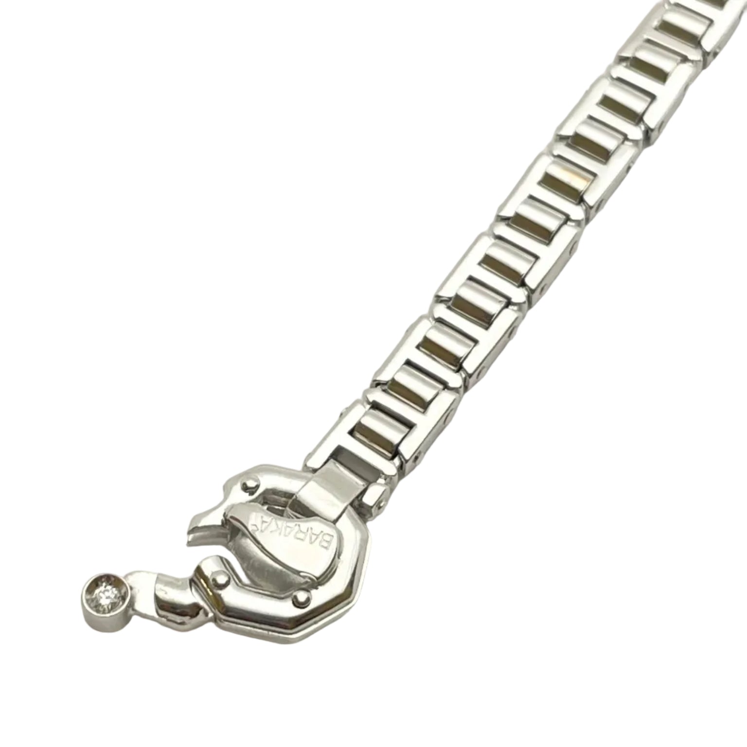BARAKA Collection Bracelet in White Gold and Diamonds