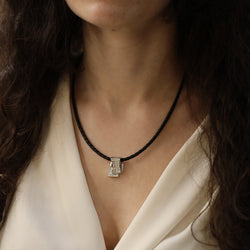 White Gold and Diamond Pendant