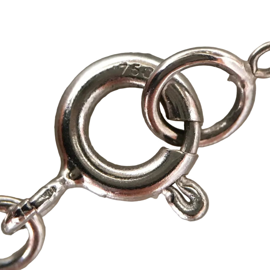 Necklace Pendant in White gold and Diamonds