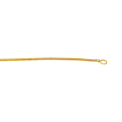 Yellow Gold Snake-Link Necklace