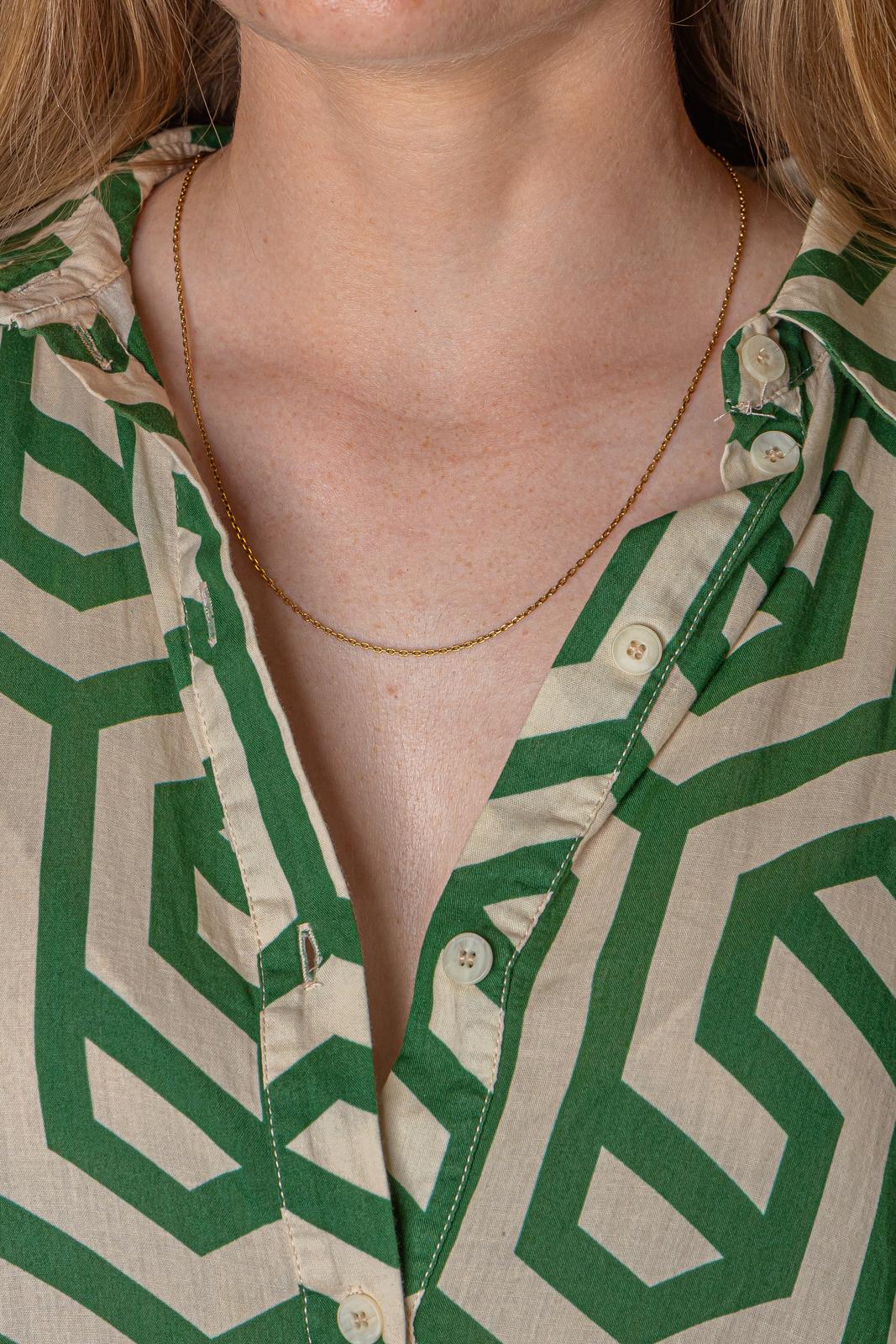 Necklace Forçat Link Yellow gold
