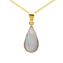 Yellow Gold and Opal Pendant