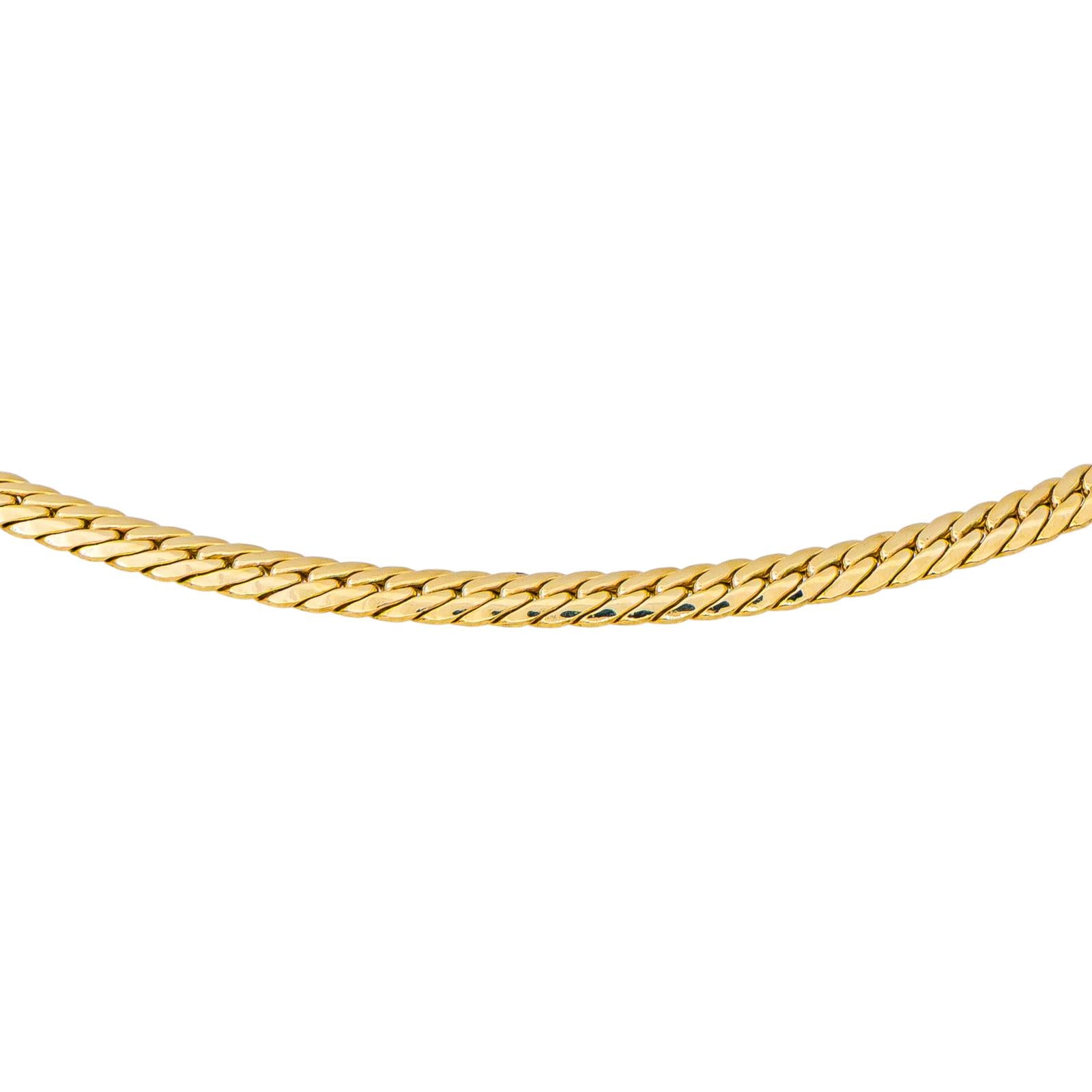 Collier Maille anglaise Or jaune