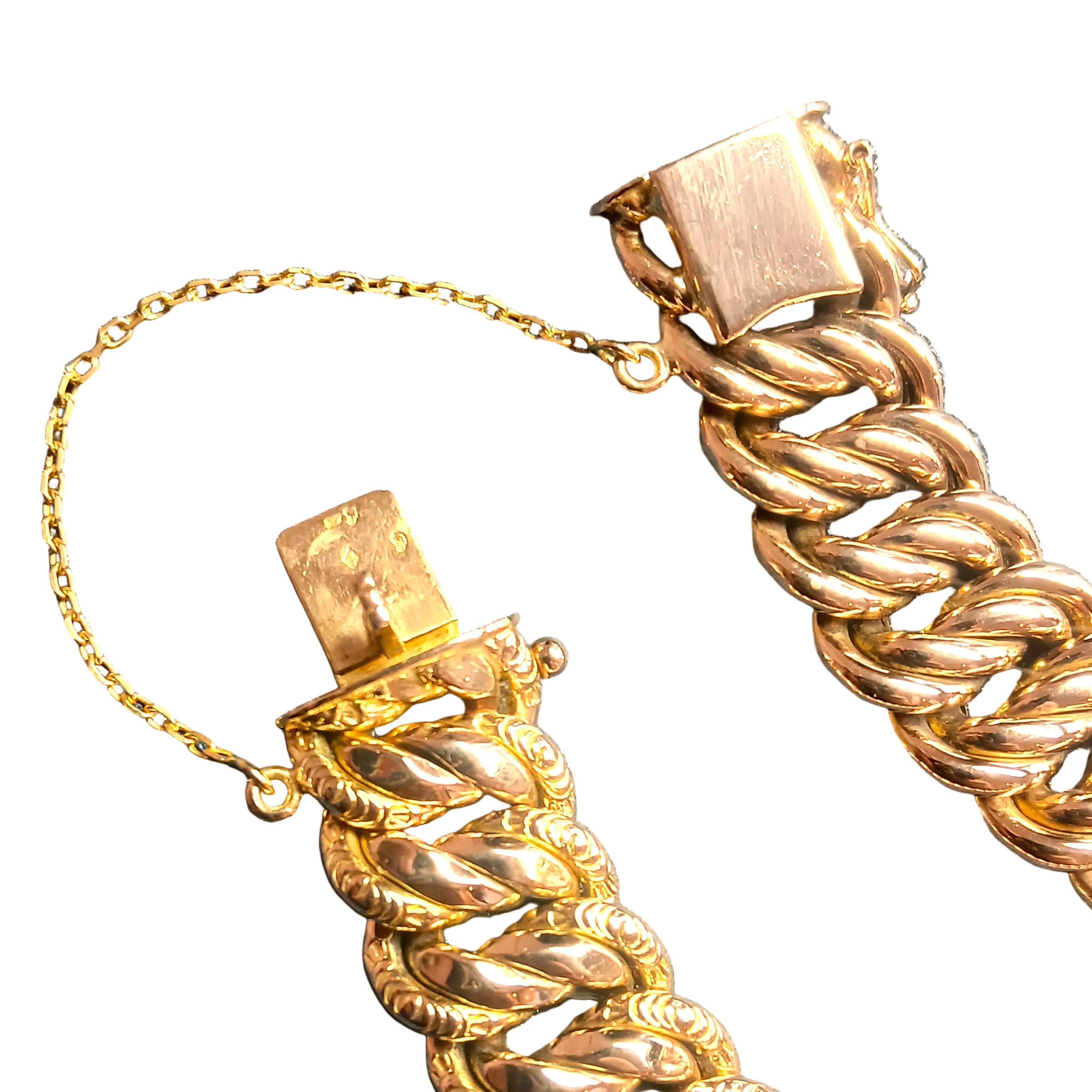 Bracelet Mesh in yellow gold