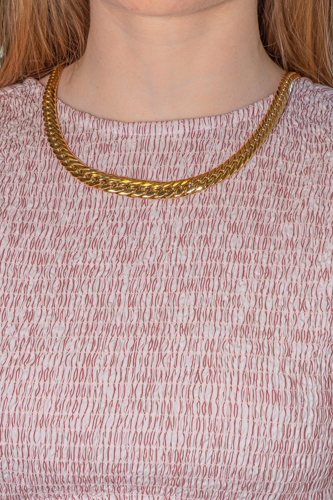 Collier Maille anglaise Or jaune