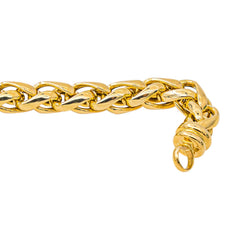 Yellow gold necklace
