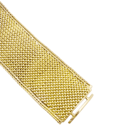 Watch secret Jaeger-Lecoultre, "Ceinture", yellow gold, white gold, diamonds.