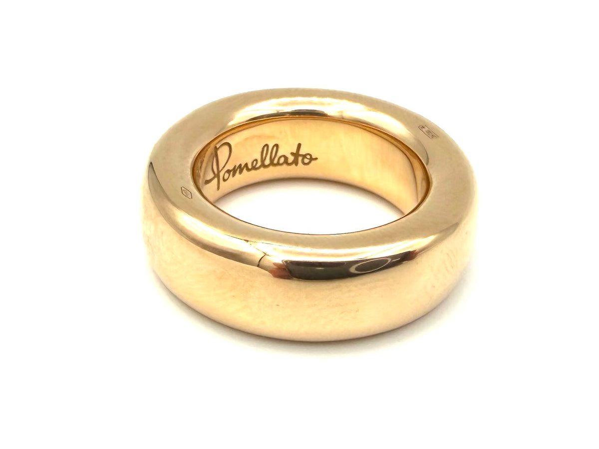 POMELLATO "Iconica Slim" Rose gold Bangle Ring