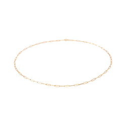 Yellow Gold Horse-Link Necklace