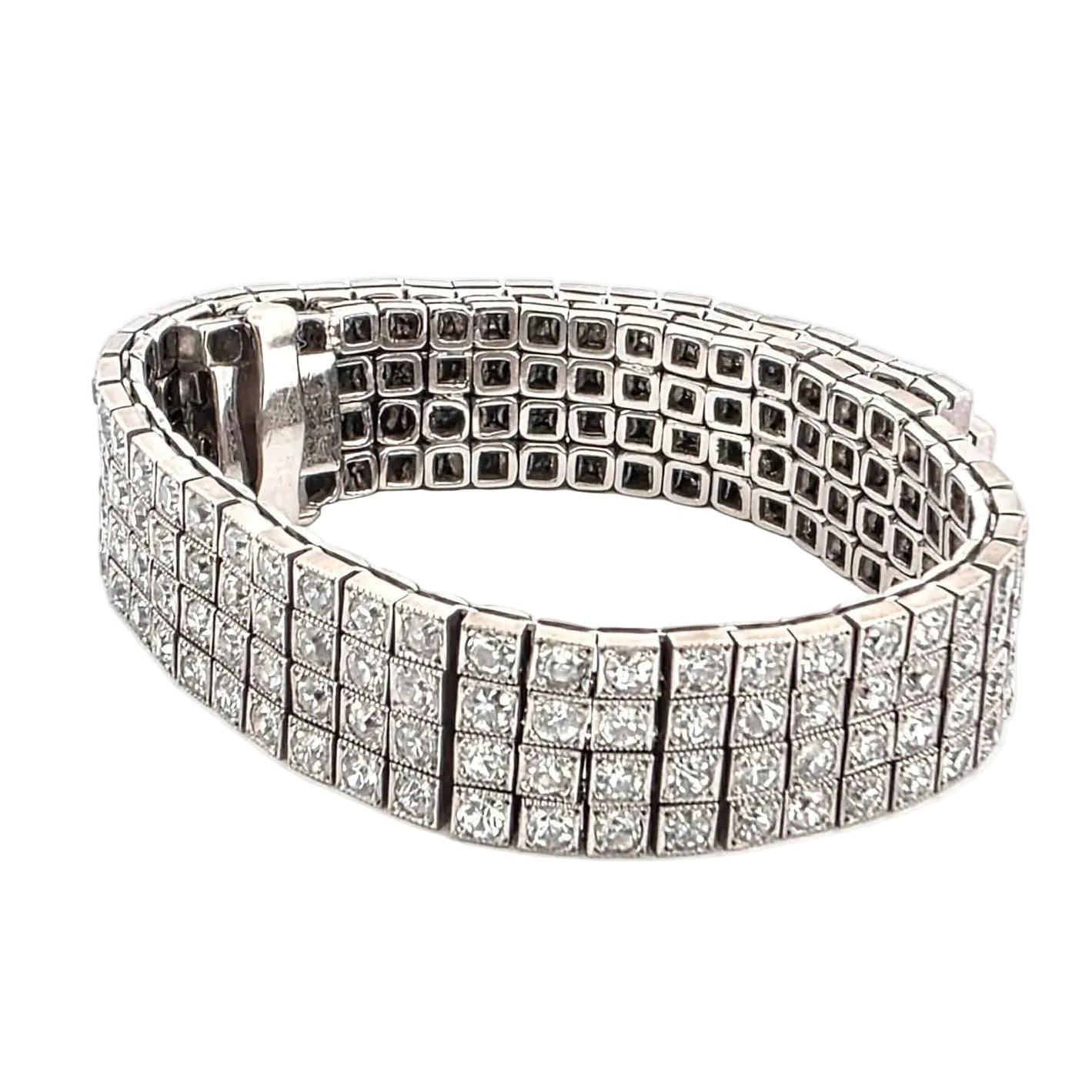 Bracelet Ligne S.J PHILLIPS LTD. in Platinum and Diamonds